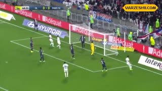 خلاصه بازی پاری‌سن‌ژرمن 1_0 لیون (هفتۀ ششم لیگ 1 فرانسه)