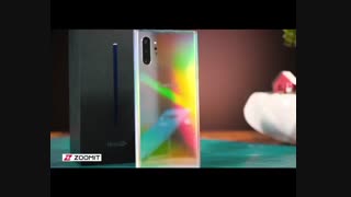 جعبه‌گشایی گلکسی نوت 10 پلاس سامسونگ