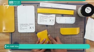 آموزش چرم دوزی کیف پول کوچک