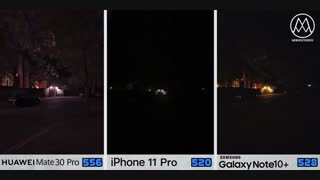 تست و مقایسه دوربین هواوی میت 30 پرو با آیفون 11 پرو مکس و گلکسی نوت 10 پلاس