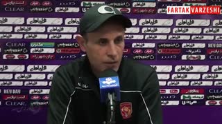 کنفرانس خبری یحیی گل‌محمدی و مهدی تارتار