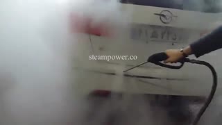 شستشو بدنه ماشین هایما اس هفت با بخار