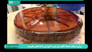 طراحی میز رزینی با آچار