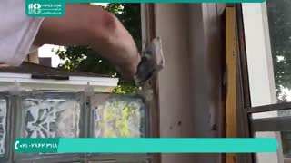دوره آموزشی اجرای دیوارپوش اپوکسی _نصب پنجره بلوک شیشه ای
