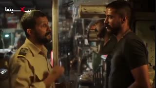 فیلم سد معبر سکانس گرفتن گوشی از مال‌خر توسط قاسم(حامد بهداد)