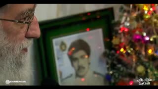 حضور رهبر انقلاب منزل خانواده شهید مسیحی(حواریون شهید)