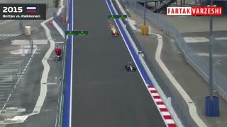 5 لحظه شوکه کننده در رقابتهای فرمول 1 روسیه