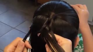 آموزش مدل مو بافت 5 رشته ای- مومیس مشاور و مرجع تخصصی مو