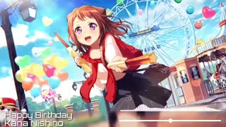 Happy birthday #kana_nishino(تولدت مبارک ماهی*-*)