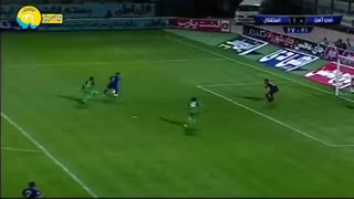 گل اول استقلال به ذوب آهن