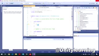 فیلم آموزش تغییر متن 3D Text در یونیتی