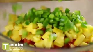سالاد انبه | فیلم آشپزی