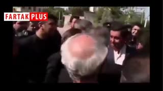 حضور محمود واعظی در جمع استقبال کنندگان از رییس جمهور