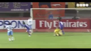 جالب ترین حرکات آکروباتیک موقع زدن ضربات پنالتی