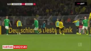 خلاصه بازی دورتمند 2 - 2 وردربرمن