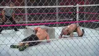 مسابقه John Cena مقابل Randy Orton مقابل Batista در Hell In A Cell 2014