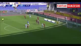 خلاصه بازی لاتزیو 4 - 0 جنوا