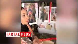 ادای احترام خواننده معروف آذربایجانی به شهدا در تبریز