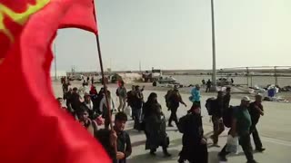 نوای اربعین - به سقای علمدارت قسم ما پای پیمانیم