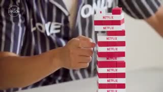 بازی Jenga لی سونگ گی و سوزی (سریال آواره ۲۰۱۹)