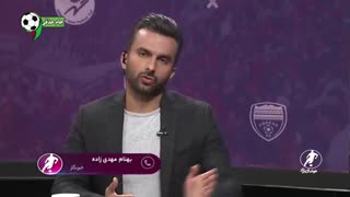 ارتباط زنده با سعید فتاحی در ورزشگاه بدون برق انقلاب کرج