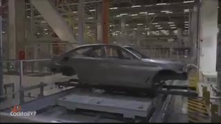 نمایشی از خط تولید خودروی BMW