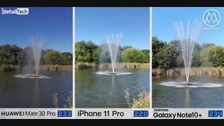 مقایسه دوربین های گوشی های Huawei Mate 30 Pro vs iPhone 11 Pro Max vs Samsung Note 10 Plus