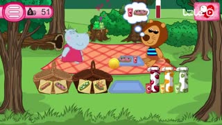 Cooking games: Valentine's cafe for Girls