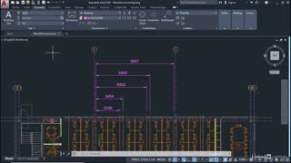آموزش اتوکد AutoCAD 2020  Automatic dimensioning