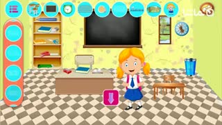 High School Doll House Decoration