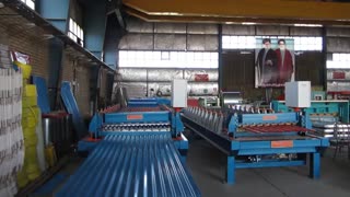 ساخت دستگاه سینوسی کرکره شیروانی - پارس رول فرم 09121612740