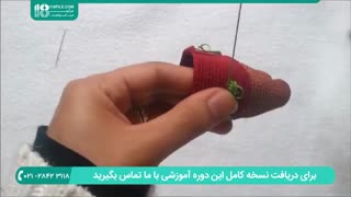 زیباترین طراحی گل روی لباس
