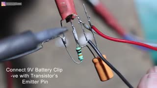 ساخت آمپلی فایر صوتی تنها با یک ترانزیستور BC547