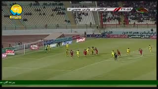 خلاصه بازی تراکتور 1 - 0 پارس جنوبی جم
