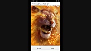 Roaring Lion Live Wallpaper