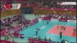 خلاصه والیبال ایران ۳-۱ استرالیا