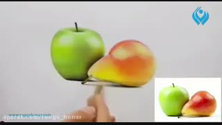 آموزش طبیعت بیجان با مدادرنگی