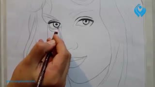 آموزش طراحی چهره با مداد
