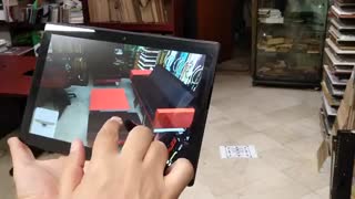 واقعیت افزوده - مبلمان اداری ساده