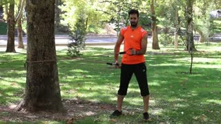 سائد قدرتمند و عضلانی با تمرینات کش بدنسازی - تمرینات بدنسازی با کش برای عضلات سائد - احمدرضا امامی