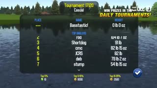 Master Bass Angler: Free Fishing Game