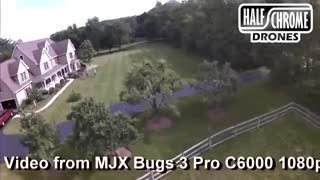 مقایسه کیفیت ویدیو در کوادکوپتر های mjx bugs 3pro و bugs 5w/ایستگاه پرواز