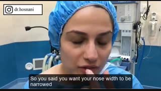 قراره آقای دکتر بینی من را زیبا کنند