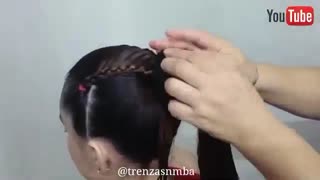 آموزش مدل مو دخترانه شینیون دم اسبی- مومیس مشاور و مرجع تخصصی مو