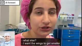 بینی شیک شد. انحراف بینی برطرف شد.