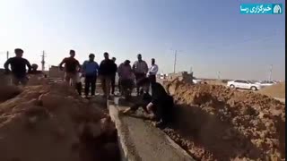 کمک‌رسانی امام جمعه اهواز در ساخت مواکب در مرز چذابه