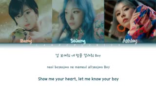 متن آهنگ Set Me Free از LADIES' CODE