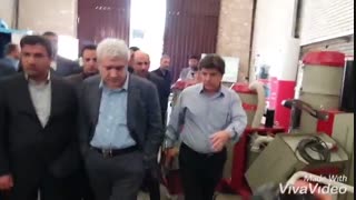 بازدید معاون رئیس جمهور از شرکت دانش بنیان درسا