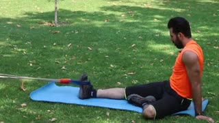 عضلات ساق و مچ پا - تمرینات عضلات ساق با کش بدنسازی - تمرینات مچ پا با کش بدنسازی - احمدرضا امامی