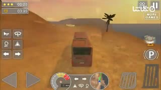 Coach Bus Offroad Driver